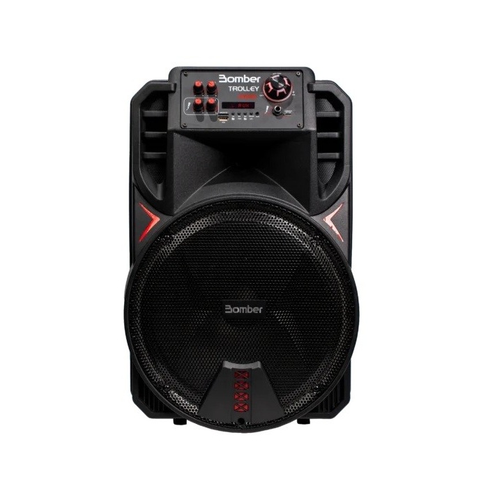 Caixa de Som Bicho Papão Portátil Bluetooth 510 Usb/ P2/ P10 18w Bomber 192073