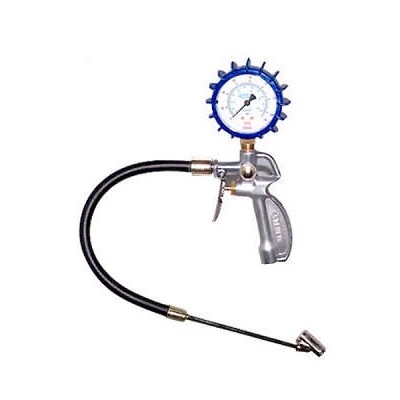 Calibrador de Pneu Duplo com Haste de Metal com Manômetro DB Acessorios 433200
