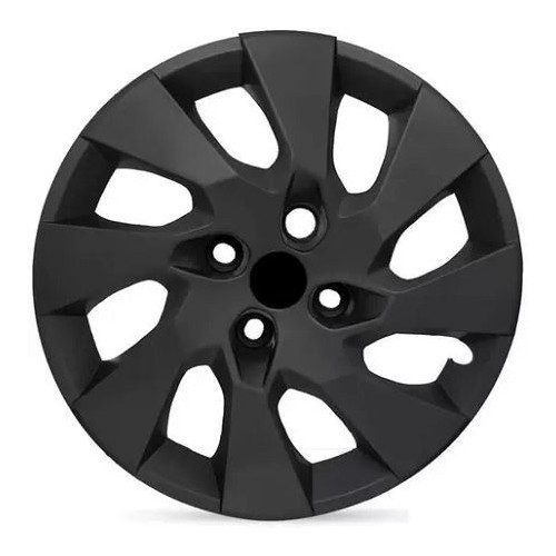 Calota Aro 13 Pol. Black Fosco Fixação por Parafuso Callmax DS101DS1001BLF