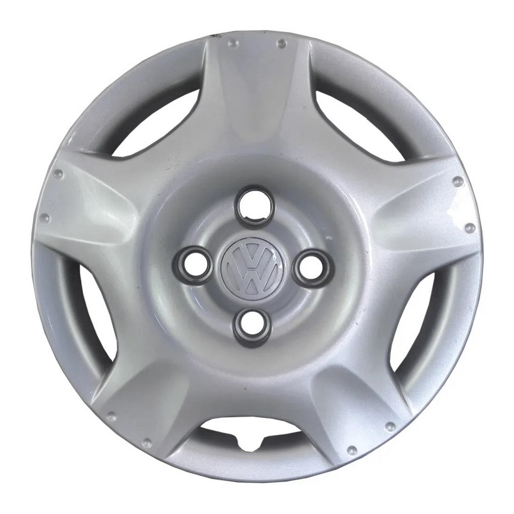 Calota Aro 13 Pol. Prata Fixação por Parafuso Volkswagen 5U0601147Z31