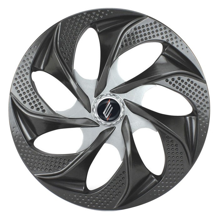Calota Aro 14 Pol. Grafite e Cinza Evolution Graphite Silver Universal Elitte 4201