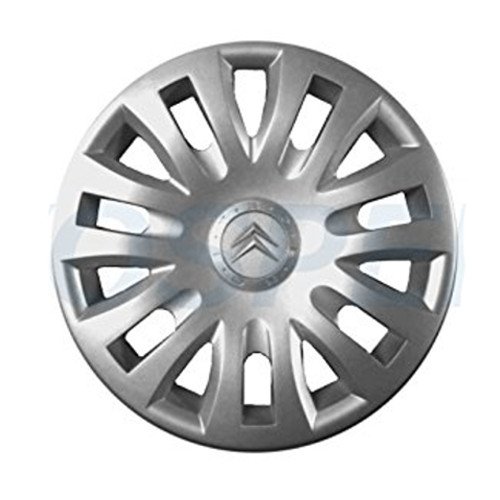 Calota Aro 14 Pol. Prata Fixação por Encaixe Citroen 5416F7