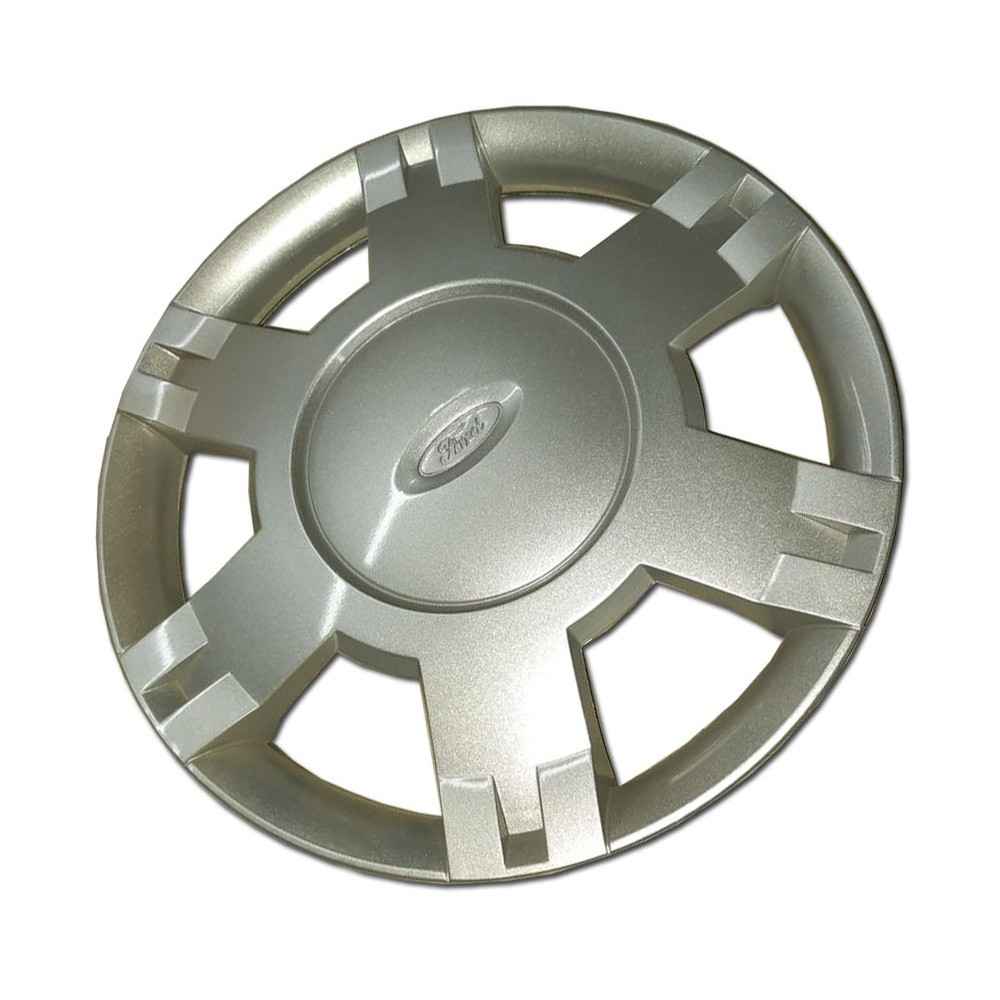 Calota Aro 14 Pol. Prata Fixação por Encaixe Ford 6S651000AB