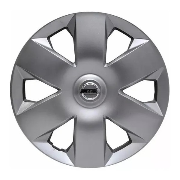 Calota Aro 14 Pol. Prata Fixação por Encaixe Nissan 40315CJ100