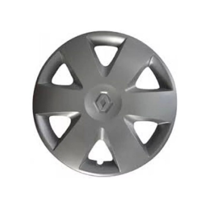 Calota Aro 14 Pol. Prata Fixação por Encaixe Renault 8200085079