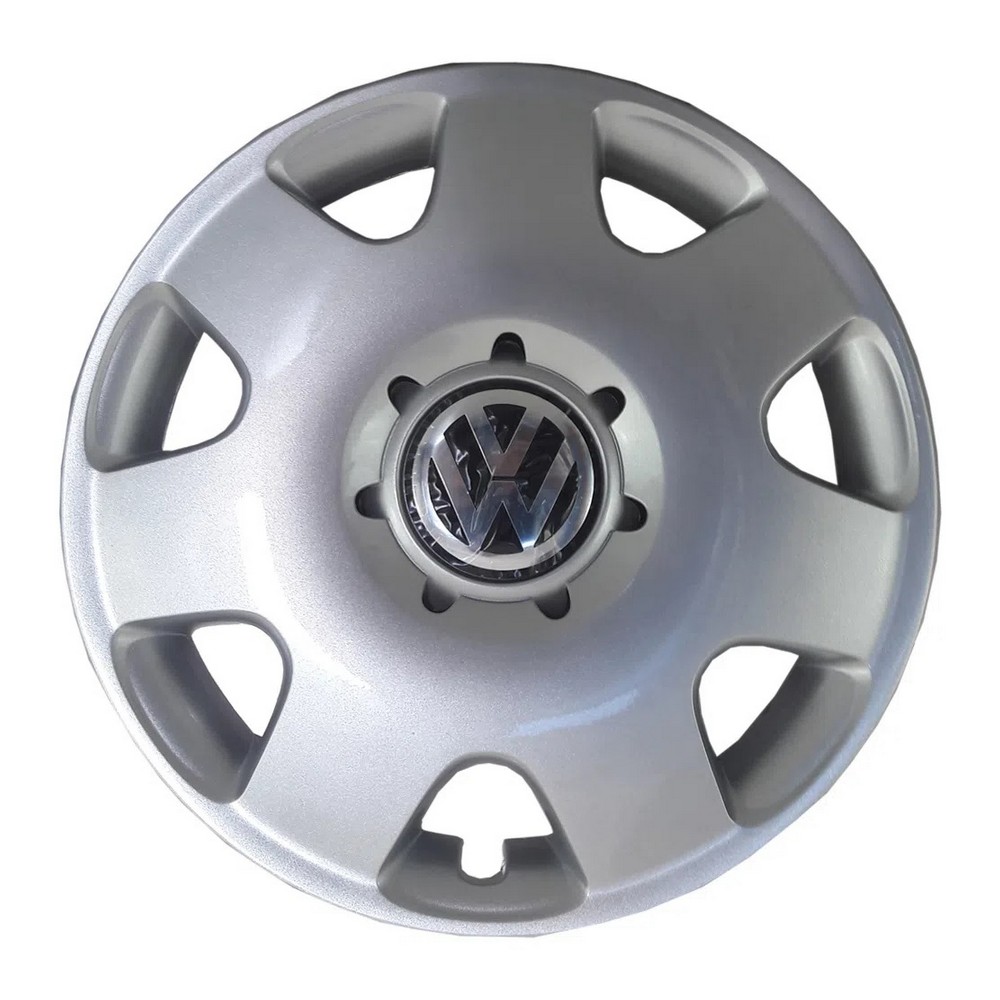 Calota Aro 14 Pol. Prata Fixação por Encaixe Volkswagen 5Z0601147CZ31