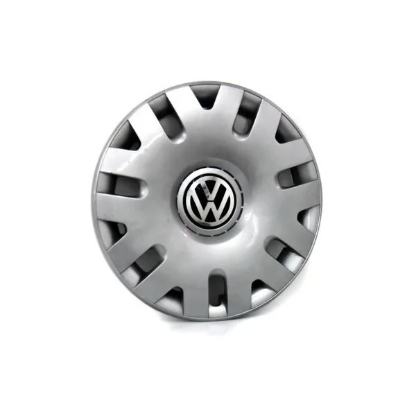 Calota Aro 14 Pol. Prata Fixação por Encaixe Volkswagen 6Q0601147LGJW