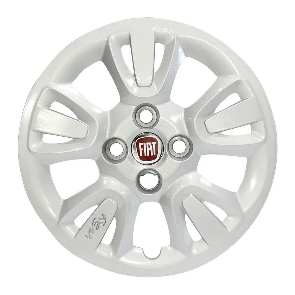 Calota Aro 14 Pol. Prata Fixação por Parafuso Fiat 100186763
