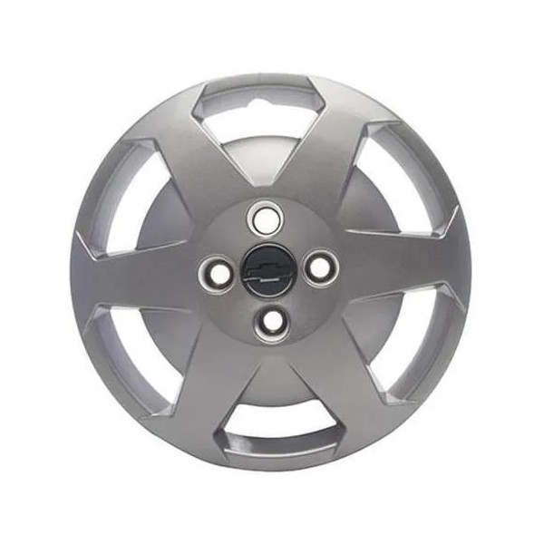 Calota Aro 14 Pol. Prata Fixação por Parafuso General Motors 94701067