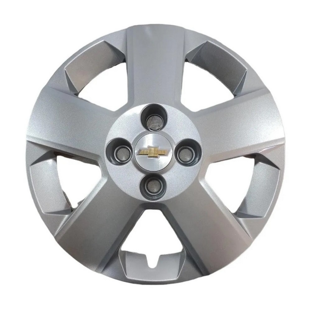 Calota Aro 14 Pol. Prata Fixação por Parafuso General Motors 94703193