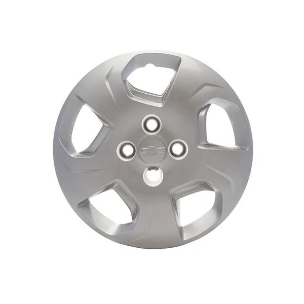 Calota Aro 14 Pol. Prata Fixação por Parafuso General Motors 94735015