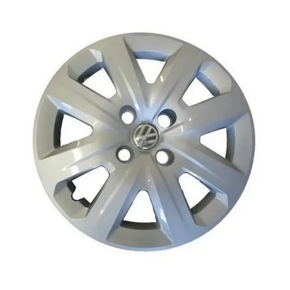 Calota Aro 14 Pol. Prata Fixação por Parafuso Volkswagen 5U7601147Z31