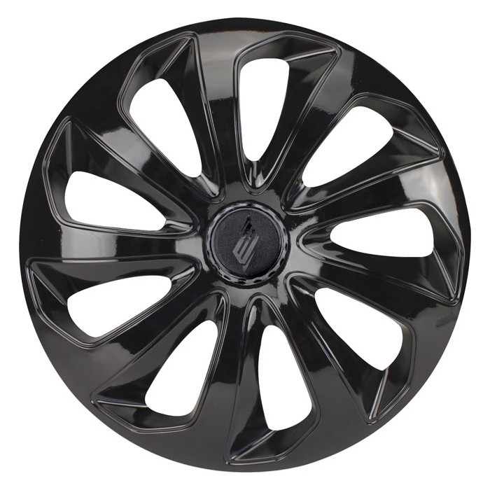 Calota Aro 14 Pol. Velox Black Fixação por Parafuso Universal Elitte LC117