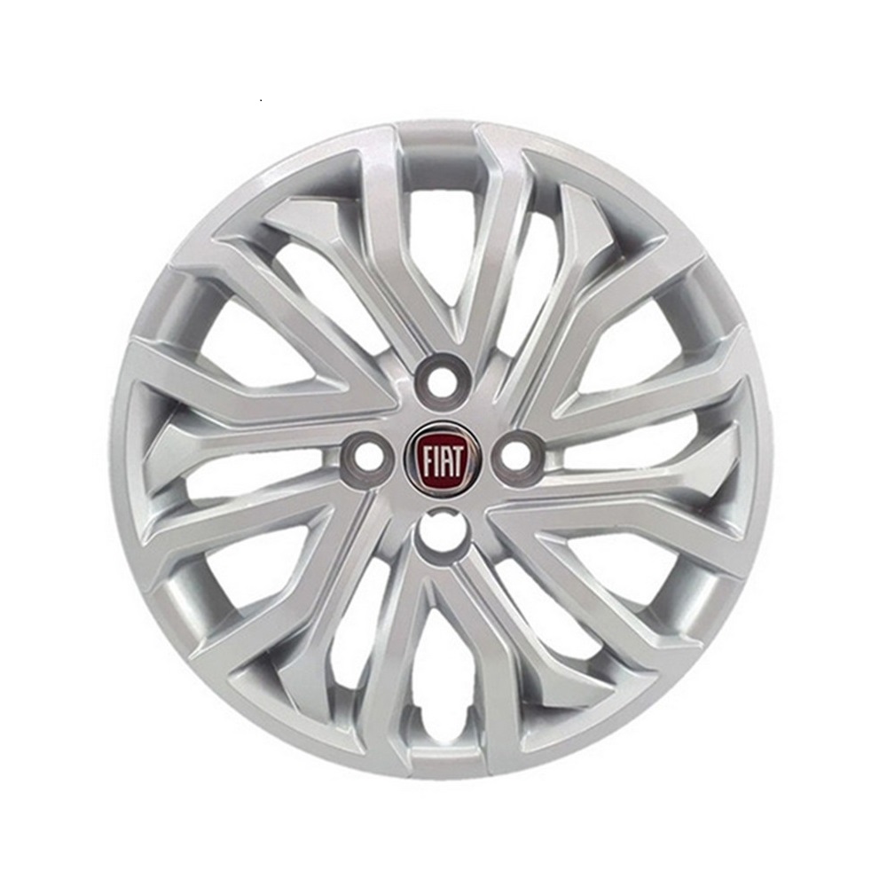 Calota Aro 15 Pol. Cinza Metalizado Fiat 100246169