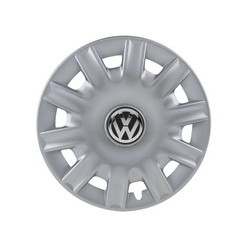 Calota Aro 15 Pol. Prata Fixação por Encaixe Volkswagen 5Z0601147GYSW