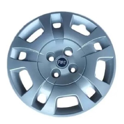Calota Aro 15 Pol. Prata Fixação por Parafuso Fiat 51734043