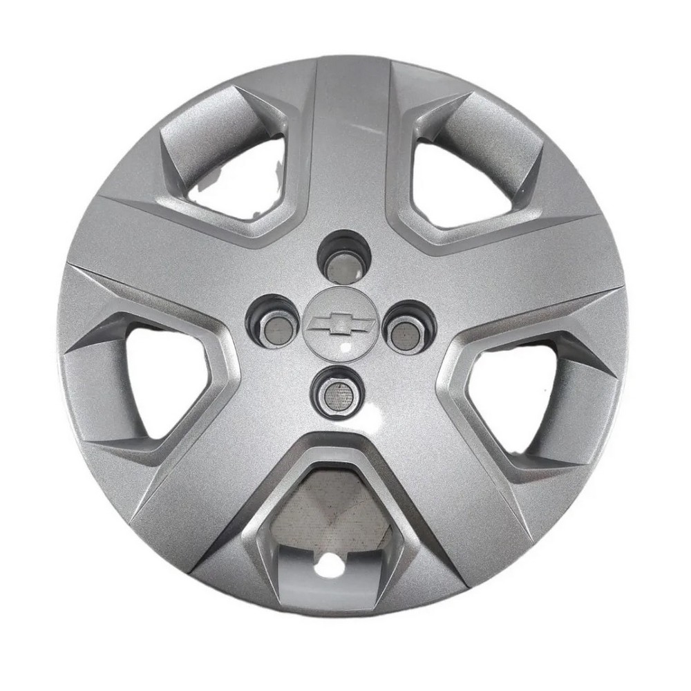 Calota Aro 15 Pol. Prata Fixação por Parafuso General Motors 94755489