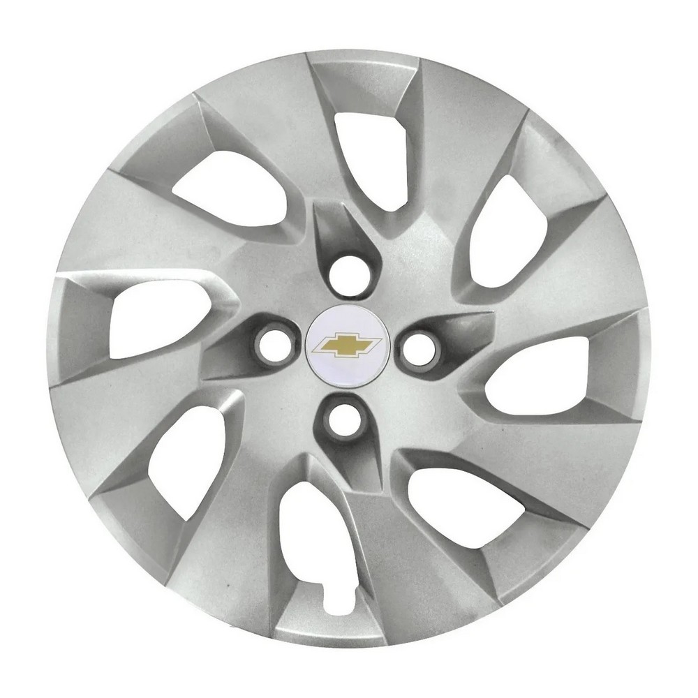 Calota Aro 15 Pol. Prata Fixação por Parafuso General Motors 94758640