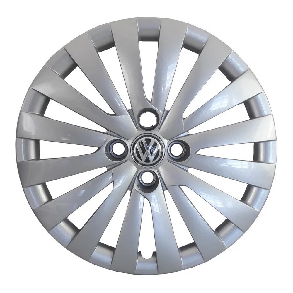 Calota Aro 15 Pol. Prata Fixação por Parafuso Volkswagen 5U0601147PZ31