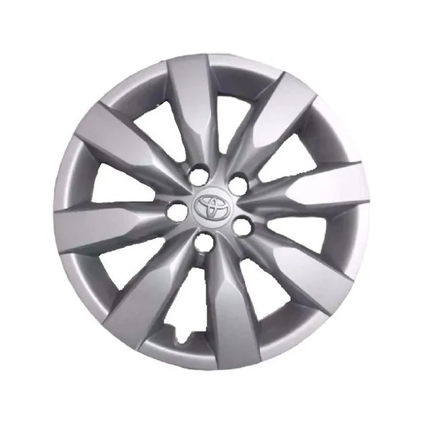 Calota Aro 16 Pol. Prata Fixação por Encaixe Toyota 4260212A00
