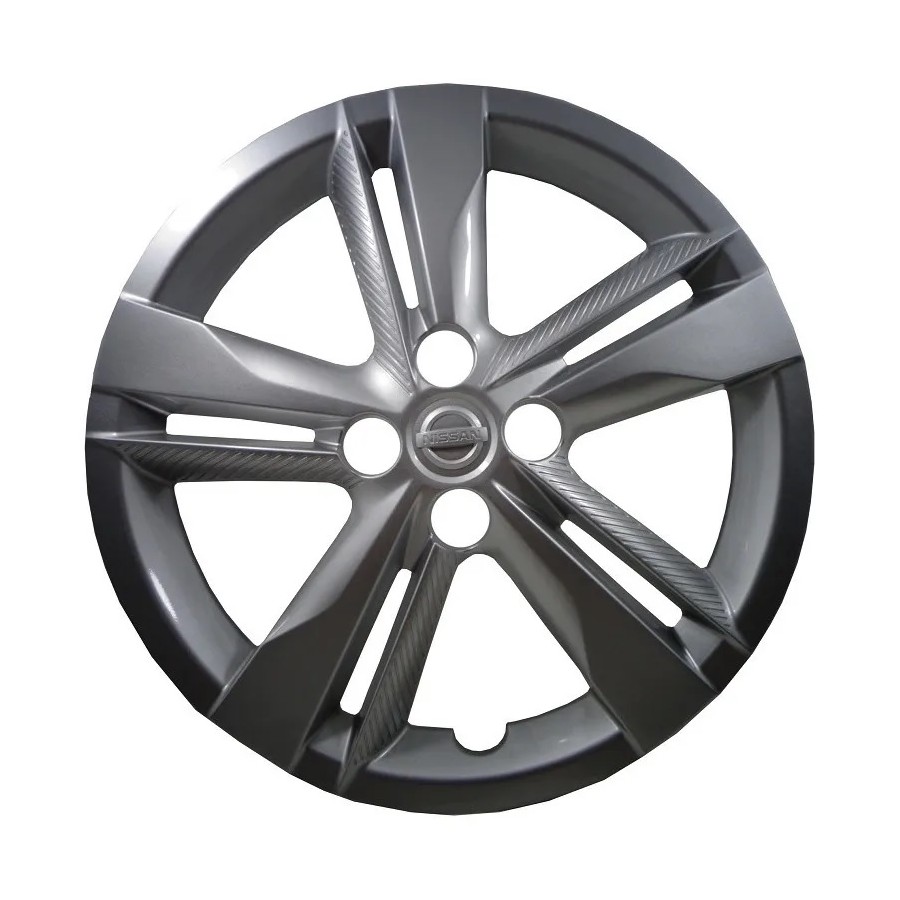 Calota Aro 16 Pol. Prata Fixação por Parafuso Nissan 403155RA0E