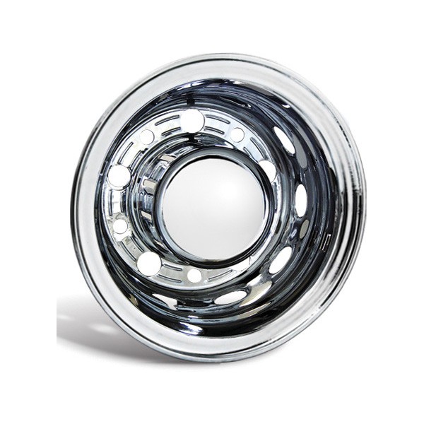 Calota Aro 22,5 Pol. Inox Roda Larga com Fris traseira Bepo M171QI