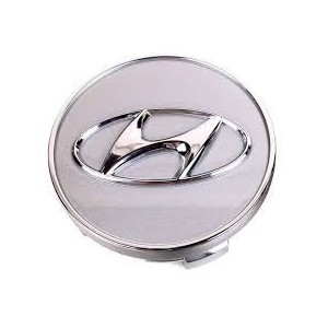 Calota de Centro Cromada Hyundai 529603K250