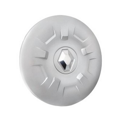 Calota de Centro Prata Roda Ferro Plástica Piave 40029