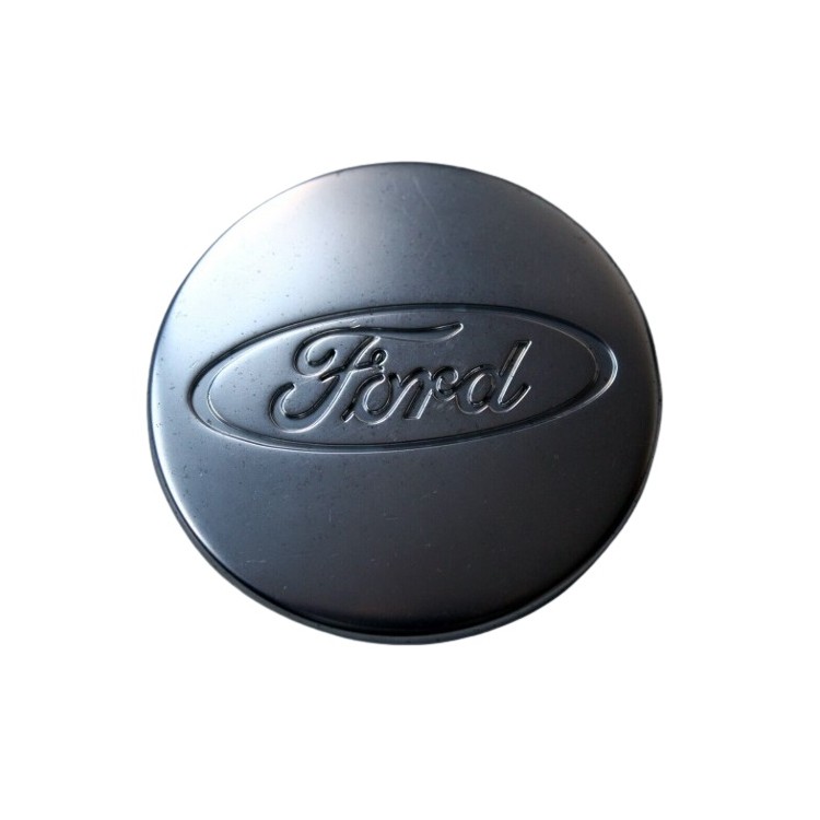 Calota de Centro Prata Roda Liga Leve Ford 2M511000AA