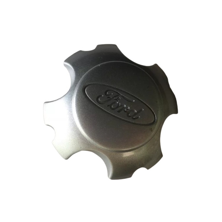 Calota de Centro Prata Roda Liga Leve Ford 8N151000AB5YF