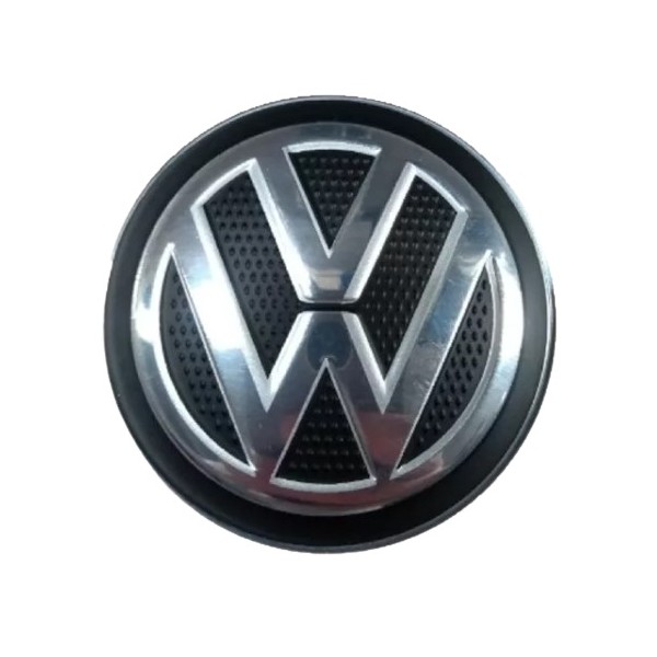 Calota de Centro Preta Prata Volkswagen 5U0601171XQI