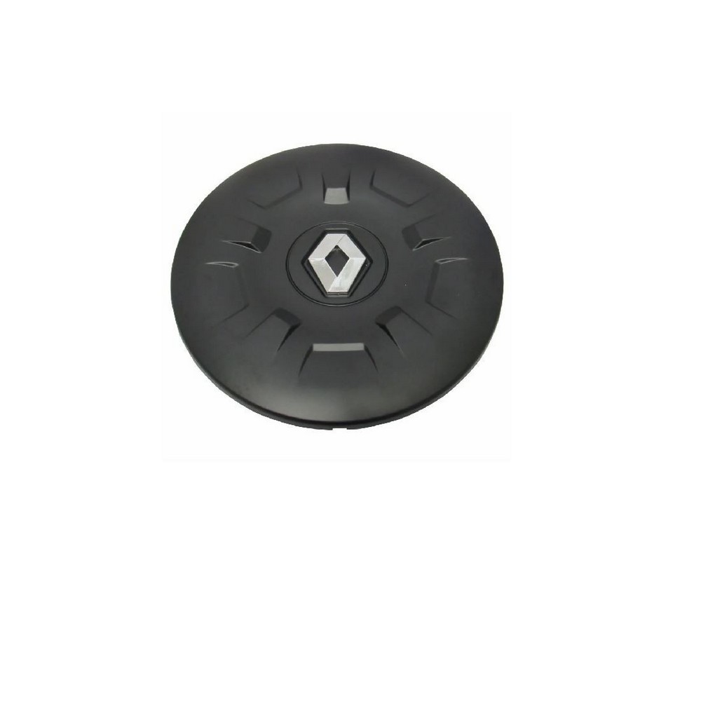 Calota de Centro Roda de Ferro Preta Plástica Renault 403150031R