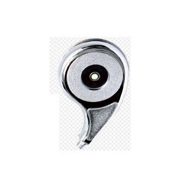 Calota Rodoar Cromada Plástica Gota Fosca sem Refletor lado esquerdo DB Acessorios 457546
