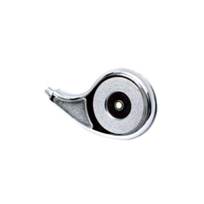 Calota Rodoar Cromada Plástica Gota Fosca sem Refletor lado esquerdo Rodopena 060728