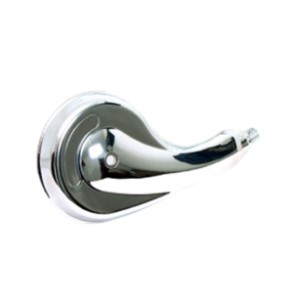 Calota Rodoar Cromada Plástica Gota Plus Simples lado esquerdo Rodopena 060589