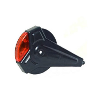 Calota Rodoar Cromada Plástica Lux Vermelha DB Acessorios 420887