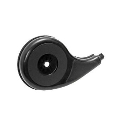 Calota Rodoar Preta Plástica Gota sem Refletivo lado direito DB Acessorios 424907