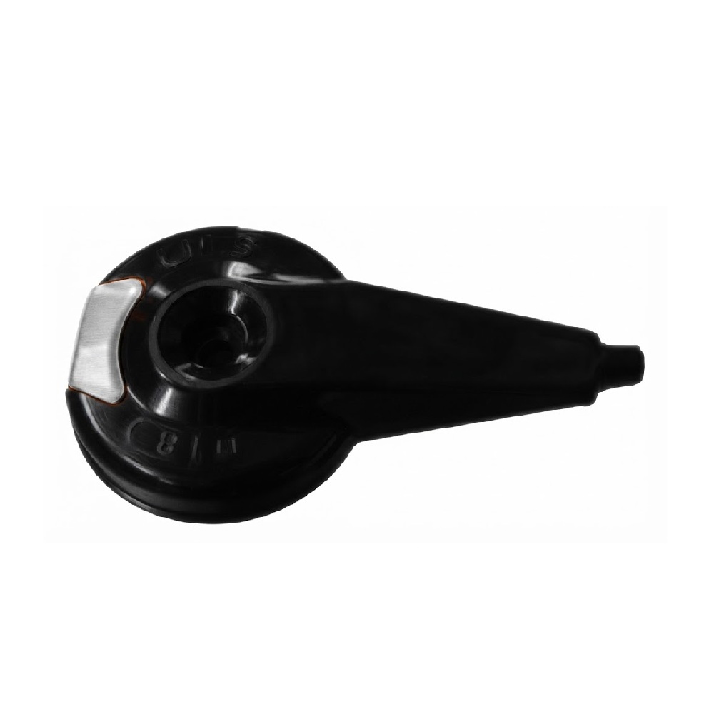 Calota Rodoar Preto Plástica Light com Refletor Prata DB Acessorios 425004