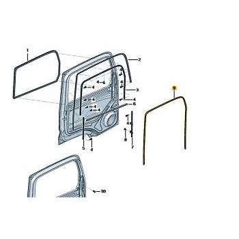 Canaleta Vidro Porta Vannucci 23B837440