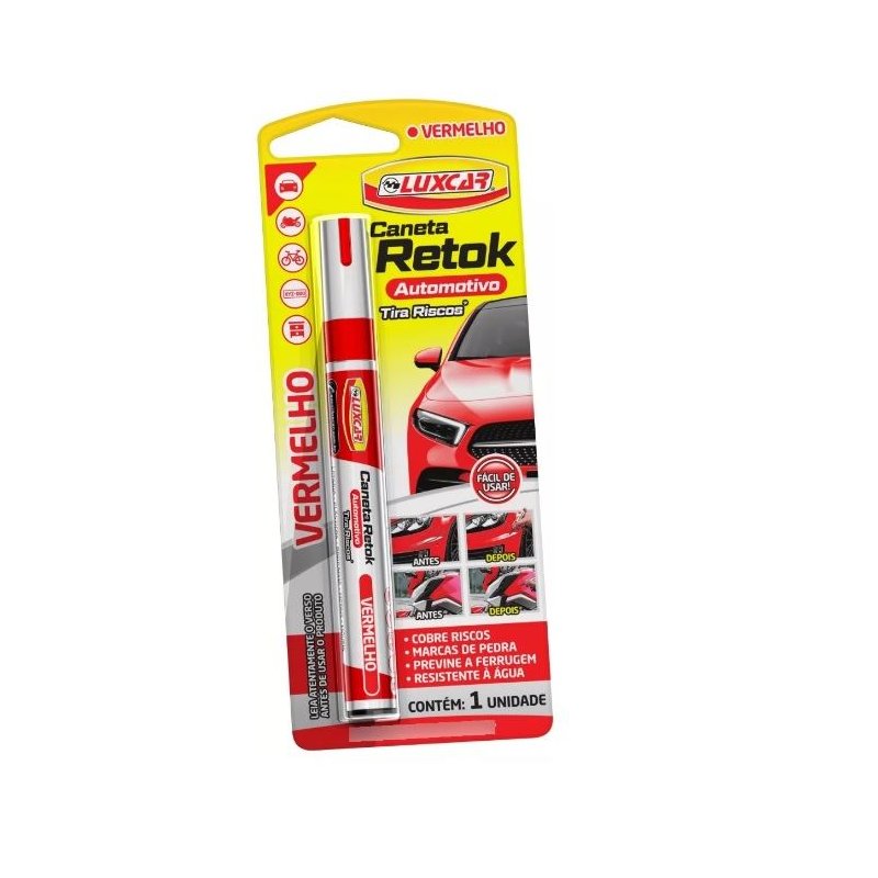 Caneta para Retoque de Riscos Luxcar 5094