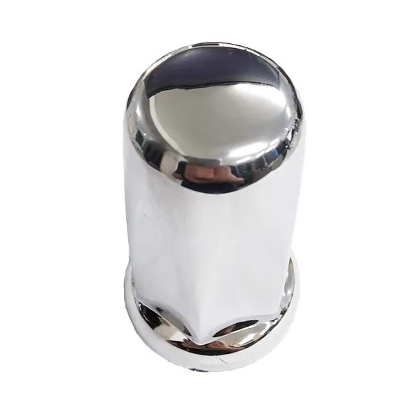 Capa de Parafuso de Roda Cromada Modelo Belga 32/33mm PHP Pecas 555
