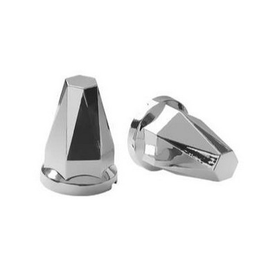 Capa de Parafuso de Roda Cromada Modelo Diamante 33mm F.confuorto 405621