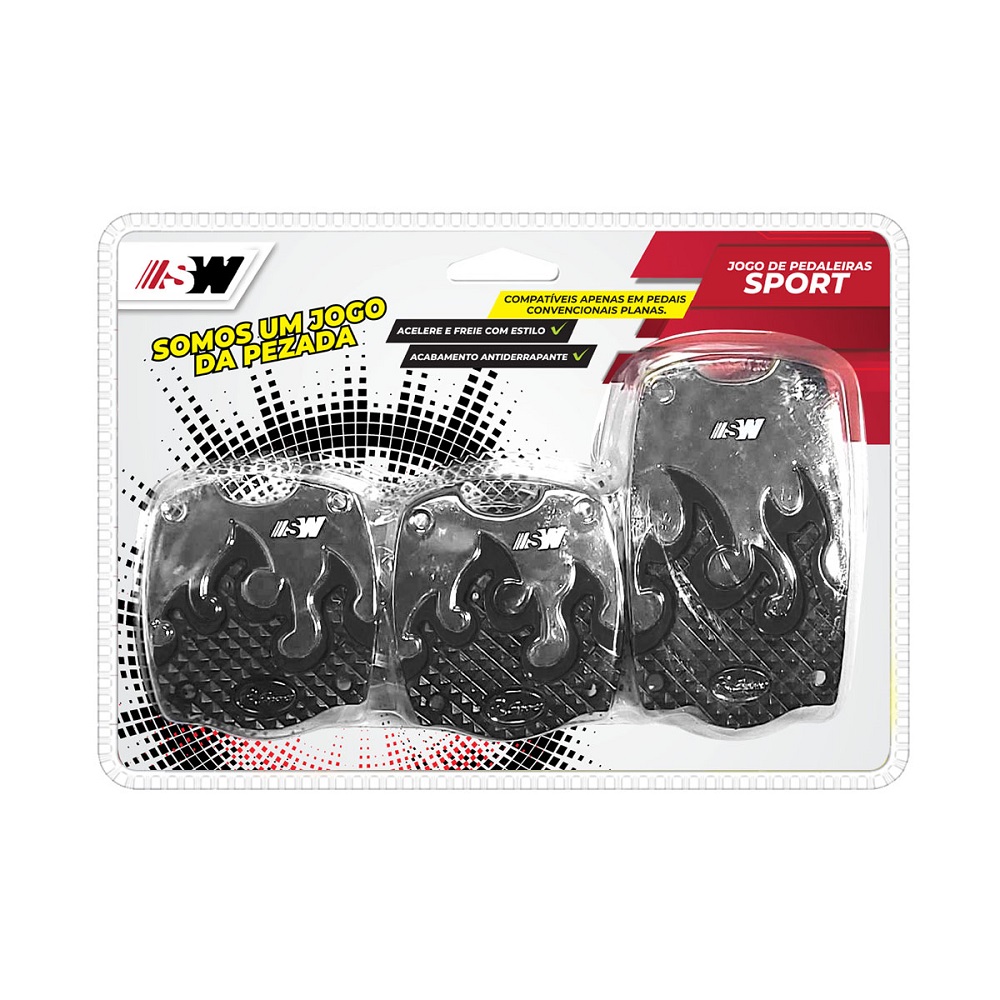 Capa de Pedal Esportivo Furious Racing SW SW1050