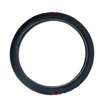 Capa de Volante Modelo Typer Preto Liso 55cm Novat Capas N195MTPR