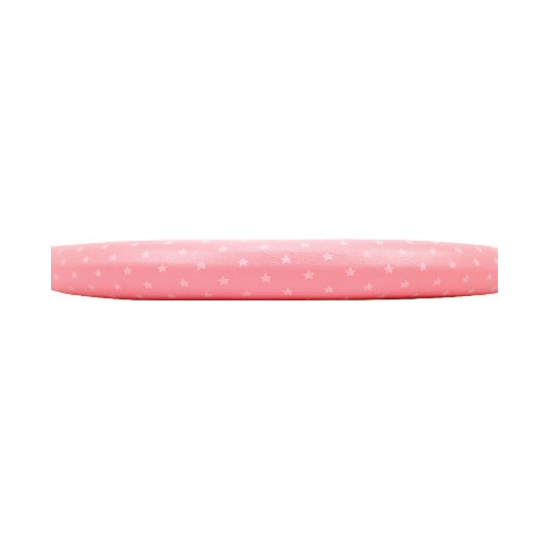 Capa de Volante Rosa com Estrelas Brancas 38cm Novat Capas N15ROL, foto 2