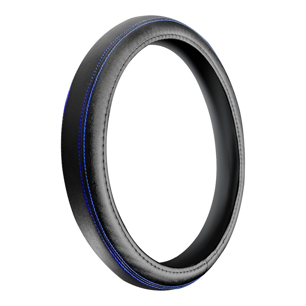 Capa de Volante Sw Premium Stit Azul Pu SW SW1505
