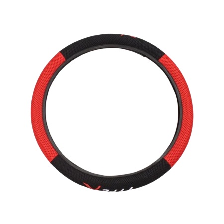Capa de Volante Type-R Vermelha/Preta 38cm Novat Capas N24PRVMT