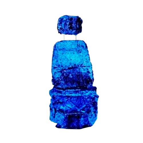 Capa para Banco Chinil de Pelúcia Azul Rodibem 435724