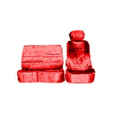 Capa para Banco Chinil Premium Vermelho Rodibem 431682