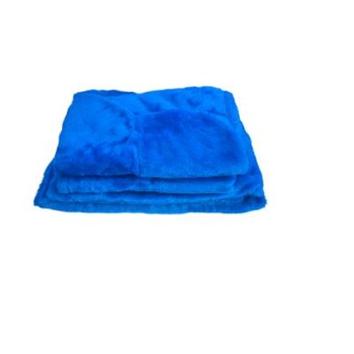 Capa para Banco para Sofá Cama Pelúcia Azul Rodibem 431758